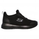 Skechers női fűzős félcipő, munkacipő 77222-BLK Work Squad SR 07038
