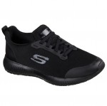 Skechers női fűzős félcipő, munkacipő 77222-BLK Work Squad SR 07038
