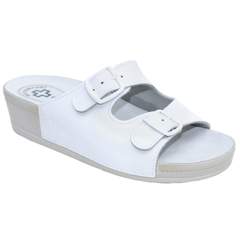 Sprinter Classic komfort női papucs 5163 fehér 02080