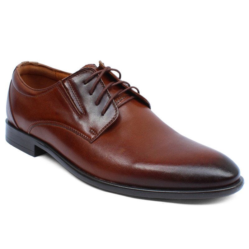 Lavaggio férfi elegáns bőr félcipő 1925-B3 barna 05626
