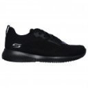 Skechers női fűzős sportcipő 32504-BBK BOBS Sport Squad - Tough Talk fekete 06409