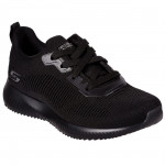 Skechers női fűzős sportcipő 32504-BBK BOBS Sport Squad - Tough Talk fekete 06409 Női Skechers