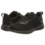 Skechers női fűzős sportcipő 32504-BBK BOBS Sport Squad - Tough Talk fekete 06409