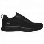 Skechers női fűzős sportcipő 117018-BBK Bobs Squad 2 Social Space fekete 06956