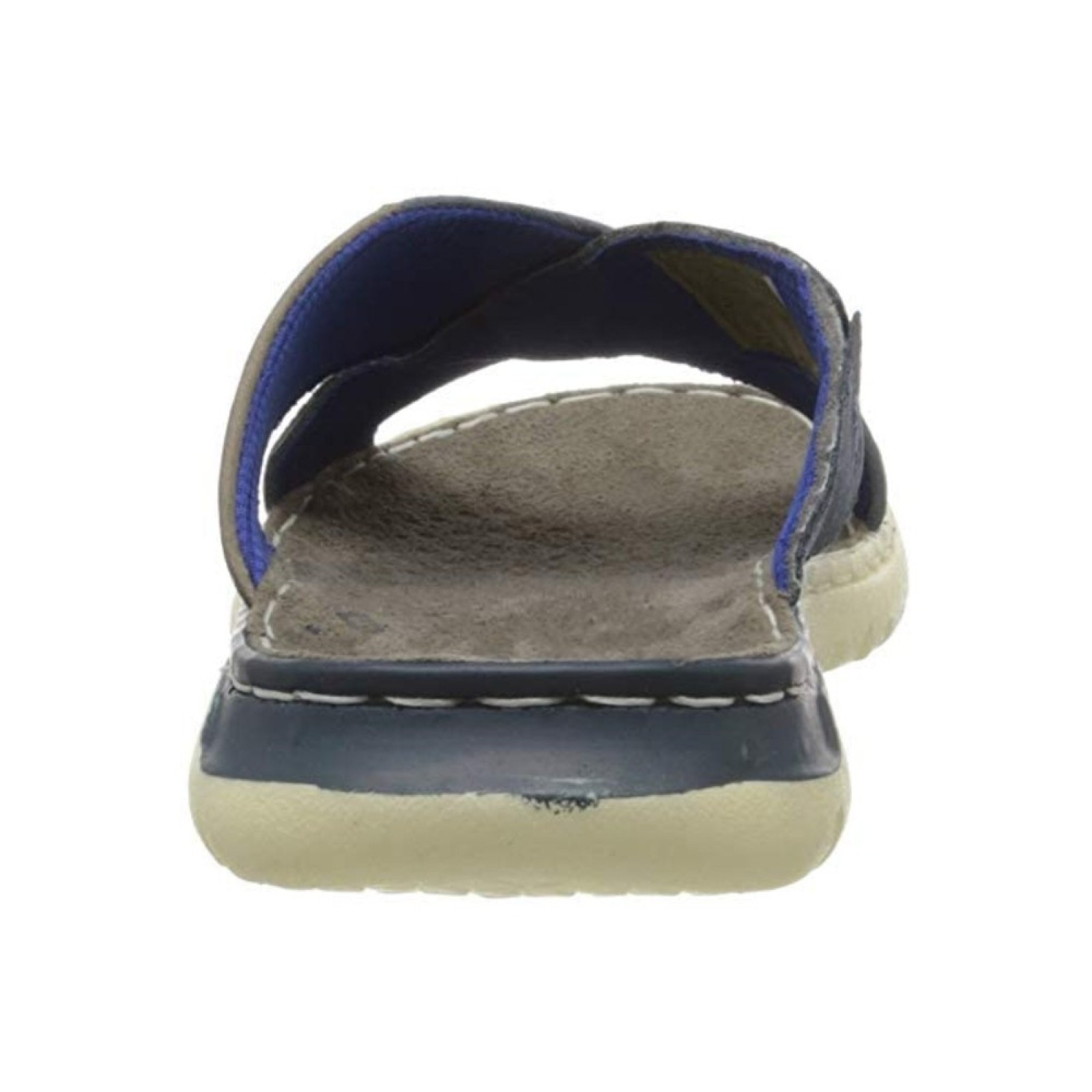 Bugatti férfi bőr papucs 321-70780-3469-4040 Idaho kék 05557 - Férfi papucs