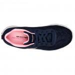 Skechers Dynamight 2.0 Homespun 12963-NVPK női fűzős kék pink kombi sportcipő 06962