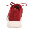 Skechers női fűzős sportcipő 32504-RED BOBS Sport Squad - Tough Talk piros 05793