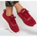 Skechers női fűzős sportcipő 32504-RED BOBS Sport Squad - Tough Talk piros 05793