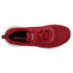 Skechers női fűzős sportcipő 32504-RED BOBS Sport Squad - Tough Talk piros 05793