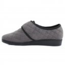 Patrizia női tépőzáras házicipő - mamusz AZ703 szürke 06792