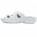 Bio Up - Liber Light komfort női tépőzáras bőr papucs 1506 fehér 06039