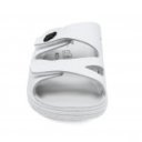 Bio Up - Liber Light komfort női tépőzáras bőr papucs 1506 fehér 06039