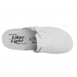 Bio Up - Liber Light női fedett bőr klumpa 528 fehér 06041