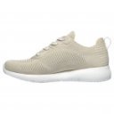 Skechers BOBS Sport Squad - Tough Talk női fűzős natúr színű sportcipő 32504-NAT