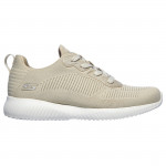 Skechers BOBS Sport Squad - Tough Talk női fűzős natúr színű sportcipő 32504-NAT