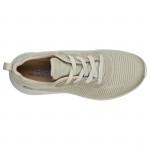 Skechers BOBS Sport Squad - Tough Talk női fűzős natúr színű sportcipő 32504-NAT