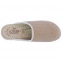 FlyFlot női kényelmi klumpa textil felsőrésszel T4-368FE bézs 06045