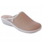 FlyFlot női kényelmi klumpa textil felsőrésszel T4-368FE bézs 06045 Női Fly Flot