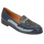 Tanex női bebújós - slip on - félcipő 726-W213 kék kombi 06237 Női Egyéb (Rapisardi,The Flexx, Ata, stb.)