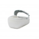 Wörishofer talpbélésű anatóm női papucs 1 csatos pánttal fehér 06266