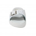 Wörishofer talpbélésű anatóm női papucs 1 csatos pánttal fehér 06266