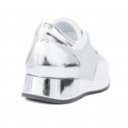 Kati női fűzős sneaker félcipő 7029-B299-i738 fehér ezüst mix 06509