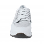 Kati női fűzős sneaker félcipő 7029-B299-i738 fehér ezüst mix 06509