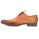 Lavaggio férfi elegáns fűzős bőr félcipő 2021-SLOMKA  színátmenetes barna 06511