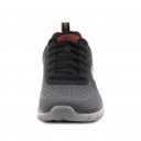 Skechers Track Ripkent 232399-BKCC férfi fűzős sportcipő fekete színátmenetes 06449