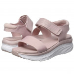 Skechers D'Lux Walker - New Block női tépőzáras platform szandál 119226-BLSH pink 06982