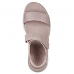 Skechers D'Lux Walker - New Block női tépőzáras platform szandál 119226-BLSH pink 06982