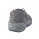 Sneakers uniszex fűzős velúrbőr félcipő H-V szürke 06551