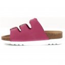 Scholl Rio Wedge női bioprint 3csatos papucs F26835-1026 fuxia 06555