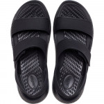Crocs LiteRide 360 Sandal női szandál fekete szürke kombi 206711-02G