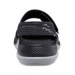 Crocs LiteRide 360 Sandal női szandál fekete szürke kombi 206711-02G