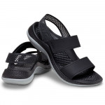 Crocs LiteRide 360 Sandal női szandál fekete szürke kombi 206711-02G Női Crocs
