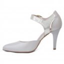 Piu Bella női oldalt nyitott bokapántos cipő 8061-1057 ekrü-gyöngyház 06557