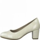 Jana Soft Line női körömcipő 22469-38-424 krém lakk 06549