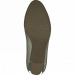 Jana Soft Line női körömcipő 22469-38-424 krém lakk 06549