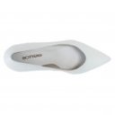 Bottero női tűsarkú bőr körömcipő 317622 fehér 06700