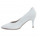 Bottero női tűsarkú bőr körömcipő 317622 fehér 06700