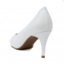 Bottero női tűsarkú bőr körömcipő 317622 fehér 06700