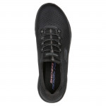 Skechers Summits női bebújós sneaker cipő 12980-BBK fekete 06697