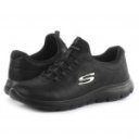Skechers Summits ITZ Bazik női bebújós cipő 88888301-BBK fekete 06735