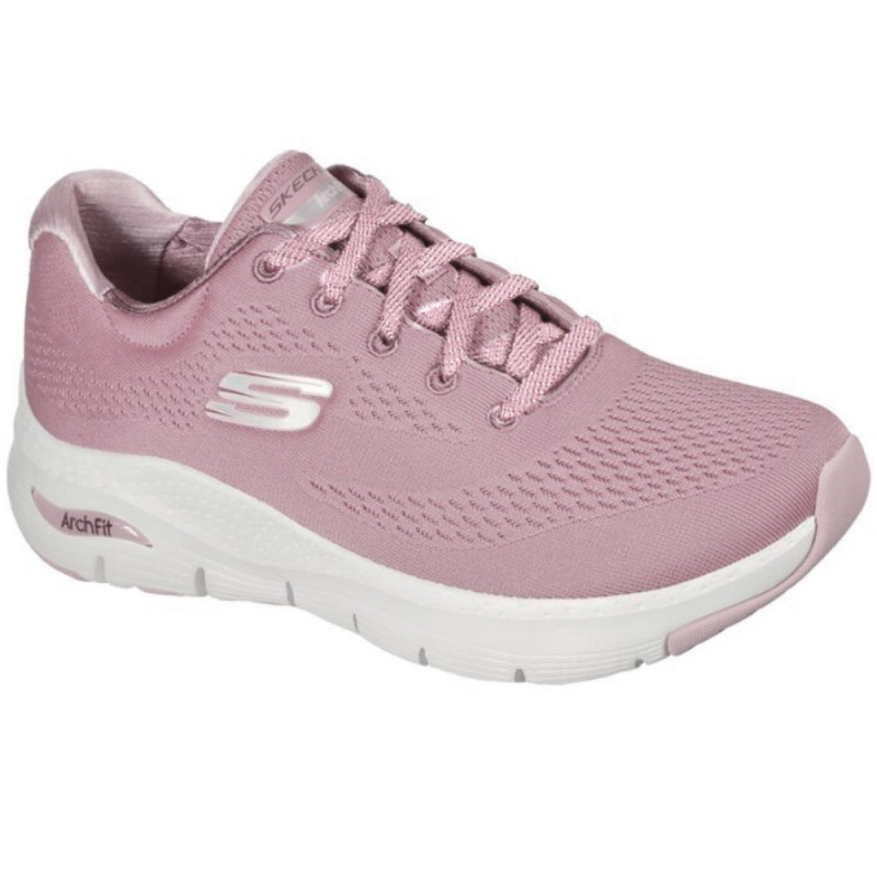 Skechers Arch Fit Big Appeal 149057-MVE női fűzős sneaker cipő mályva 06728