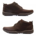 Skechers Harper-Melden 64857-CHOC férfi fűzős barna bokacipő 06789