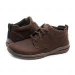 Skechers Harper-Melden 64857-CHOC férfi fűzős barna bokacipő 06789