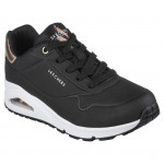 Skechers UNO GOLDEN AIR női fűzős sneaker cipő 177094-BLK fekete 06780 Női Skechers