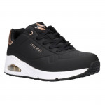 Skechers UNO GOLDEN AIR női fűzős sneaker cipő 177094-BLK fekete 06780