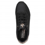 Skechers UNO GOLDEN AIR női fűzős sneaker cipő 177094-BLK fekete 06780